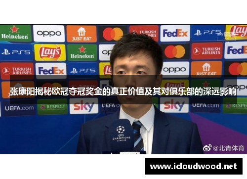 张康阳揭秘欧冠夺冠奖金的真正价值及其对俱乐部的深远影响